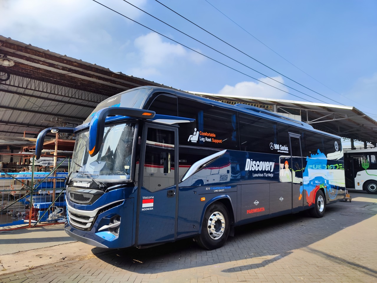 Tempat Sewa Bus 45 Seat Mewah yang Terpercaya di Jakarta