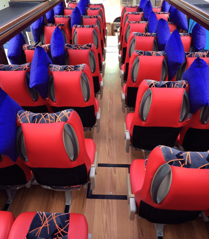 Kursi Bus Pariwisata Bahan Fabric