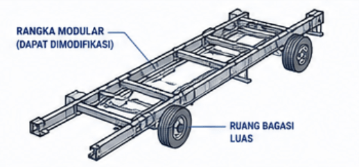 Sasis Bus Modular