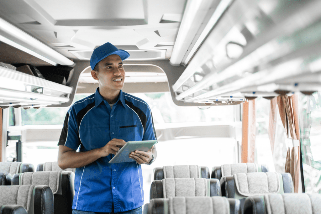 cek kelayakan bus