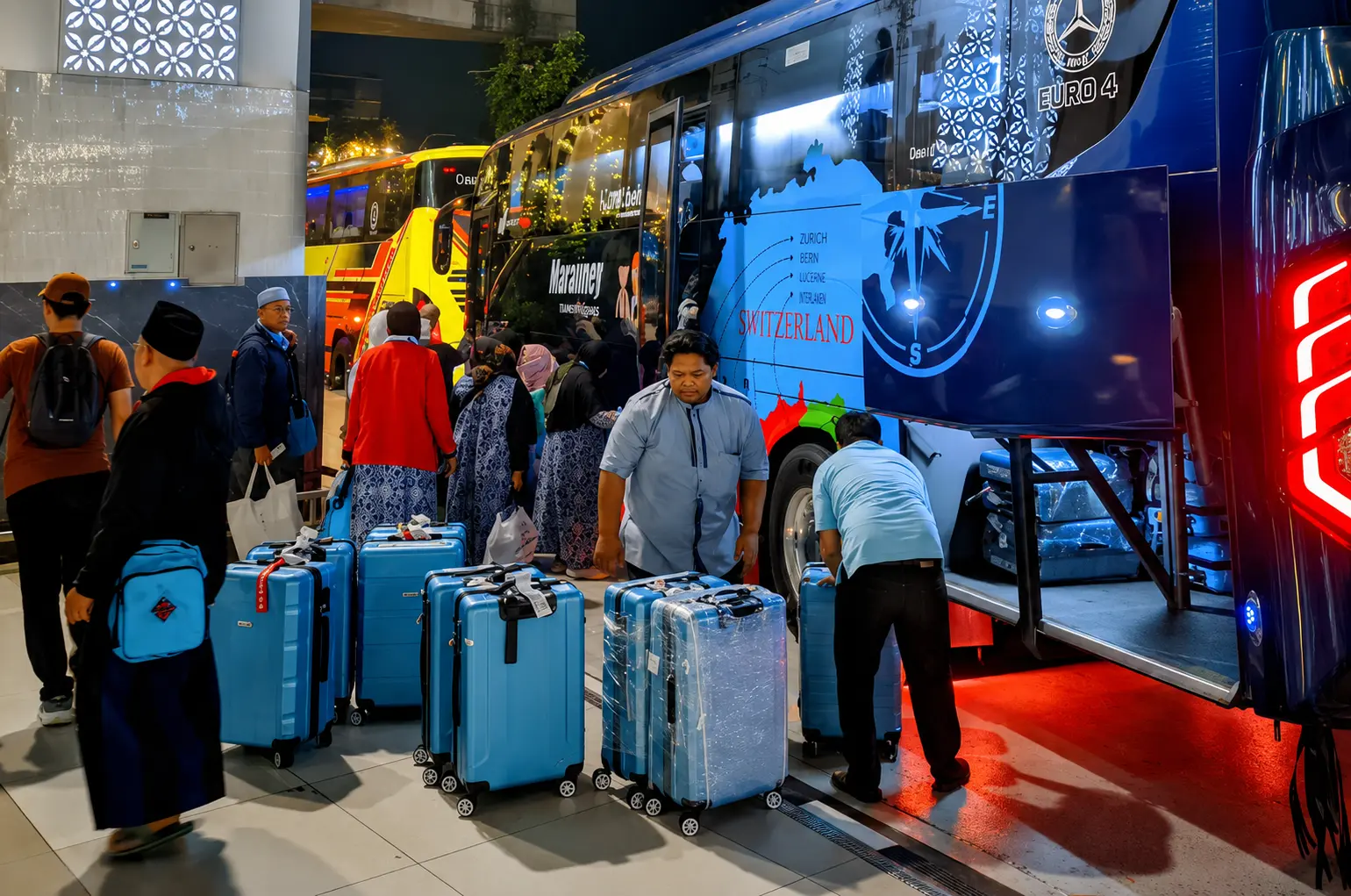 sewa bus ke bandara