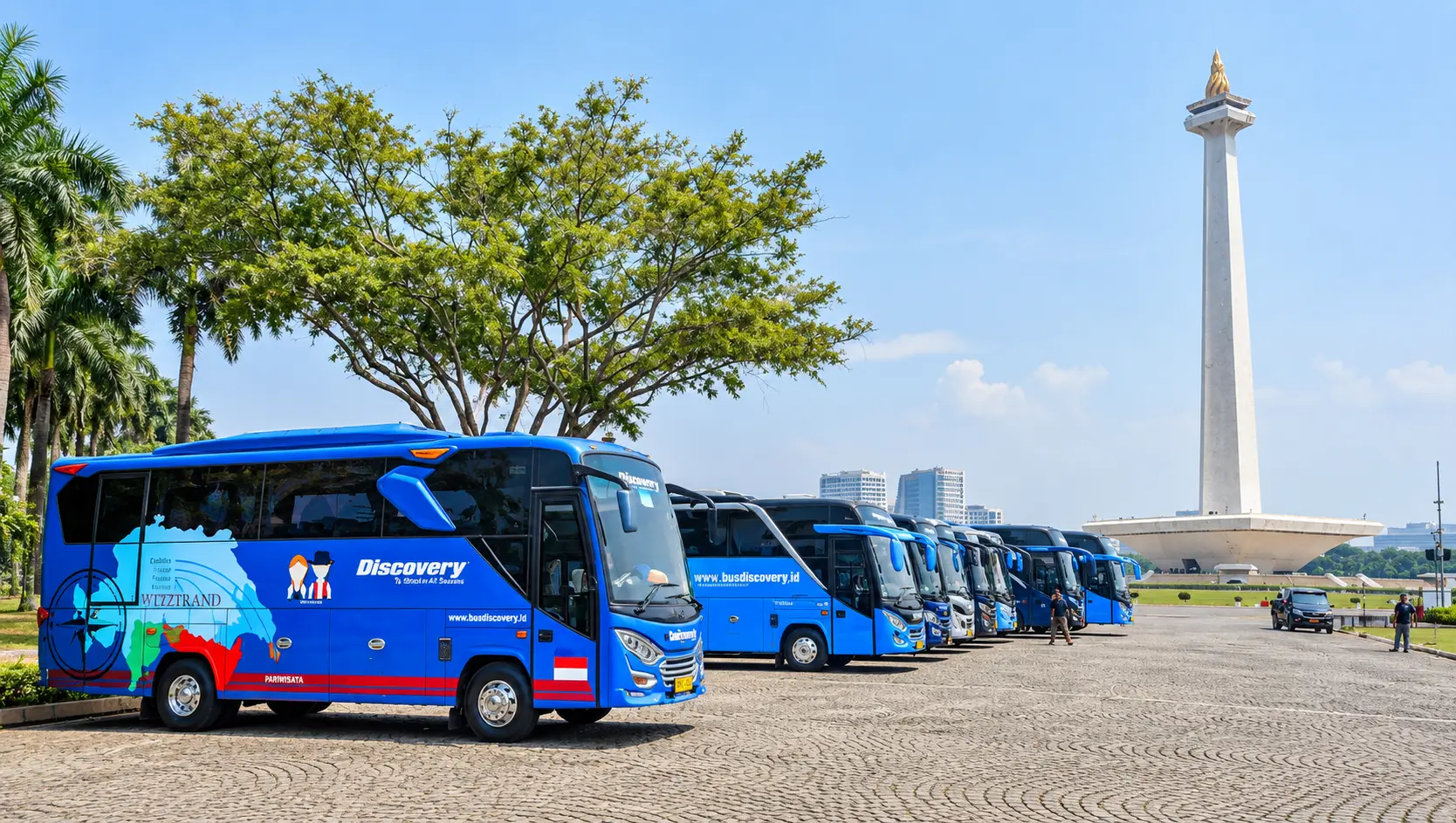 gambar bus pariwisata di jakarta